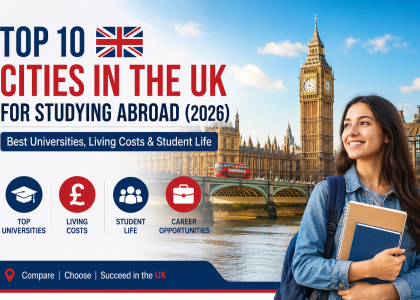 top 10 cities in UK for Studying Abroad