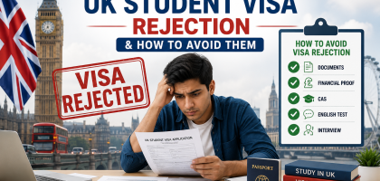 Common Reasons for UK Student Visa Rejection & How to Avoid Them