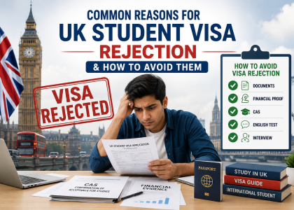 Common Reasons for UK Student Visa Rejection & How to Avoid Them