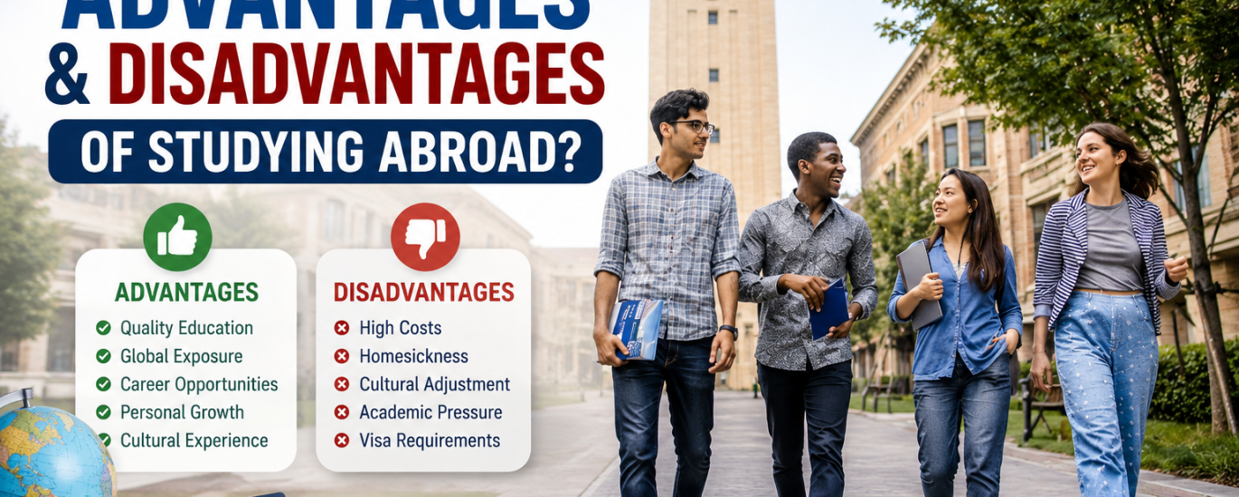 Importance of Studying Abroad: Advantages and Disadvantages Every Student Should Know