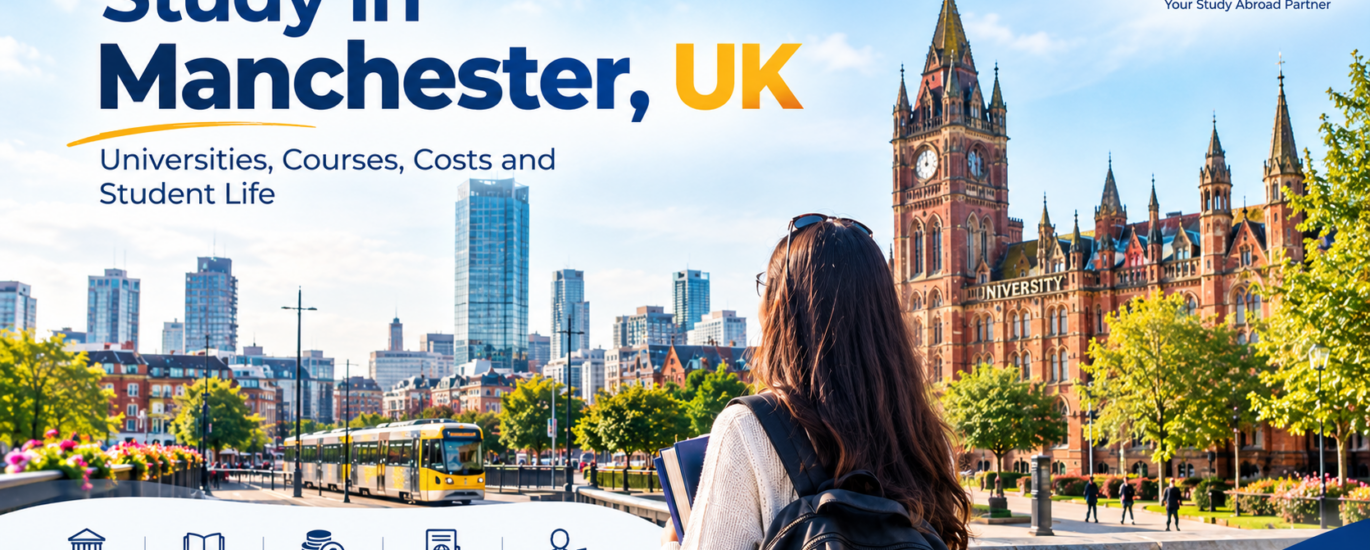 Study in Manchester, UK: Universities, Courses, Costs and Student Life
