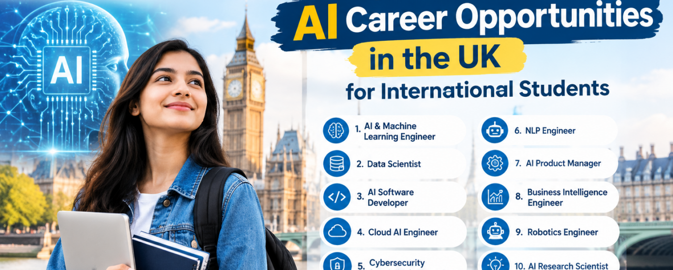 The best AI careers in the UK for international students are