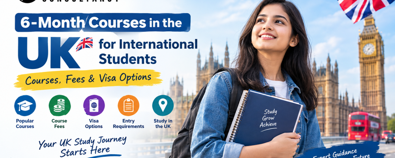 6-Month Courses in the UK for International Students: