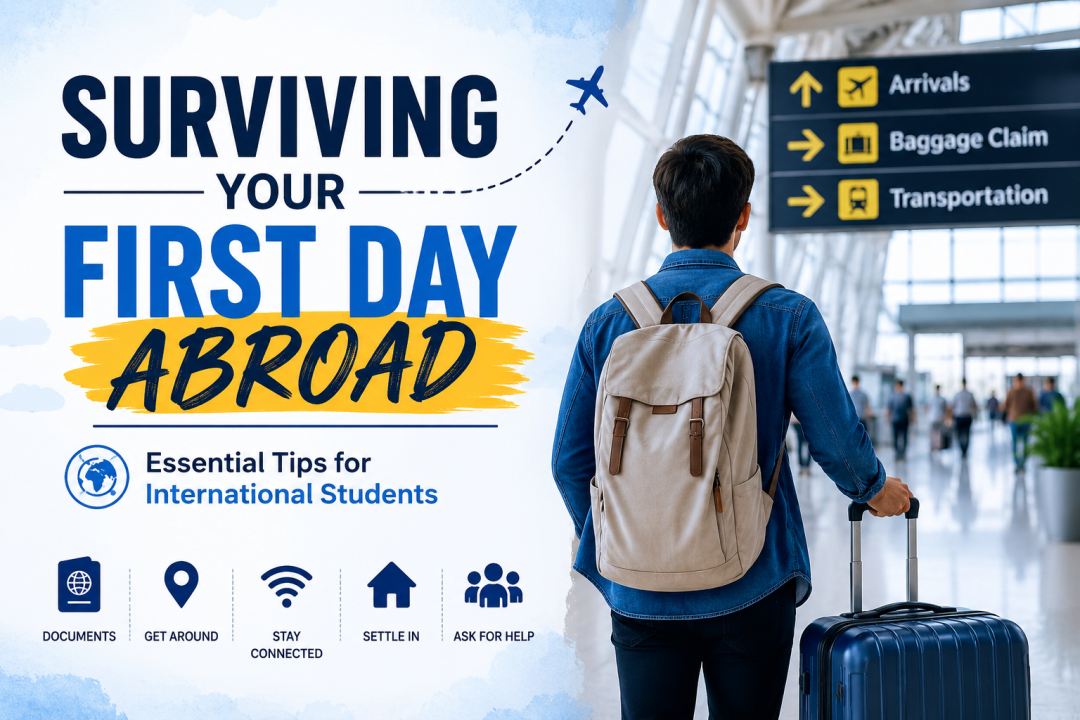 First Day in a New Country? A Guide for International Students