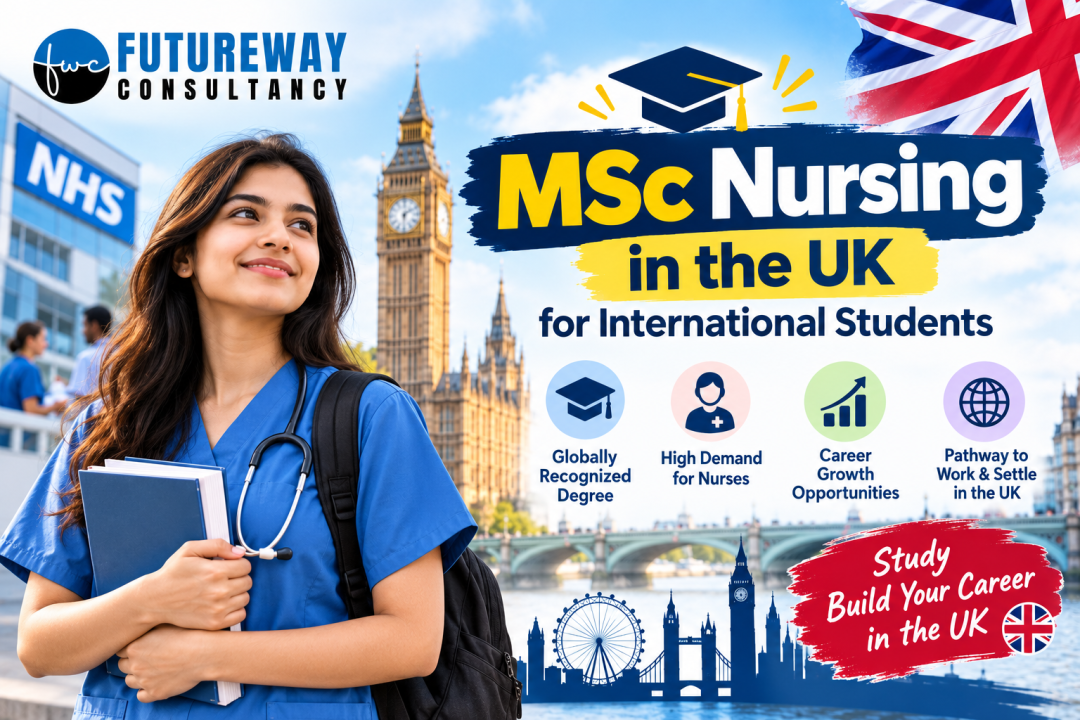 MSc Nursing in UK for International Students : FWC Guide