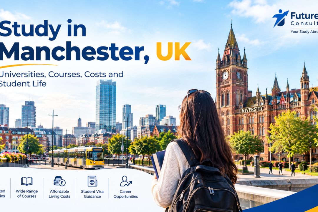 Study in Manchester, UK: Universities, Courses, Costs and Student Life