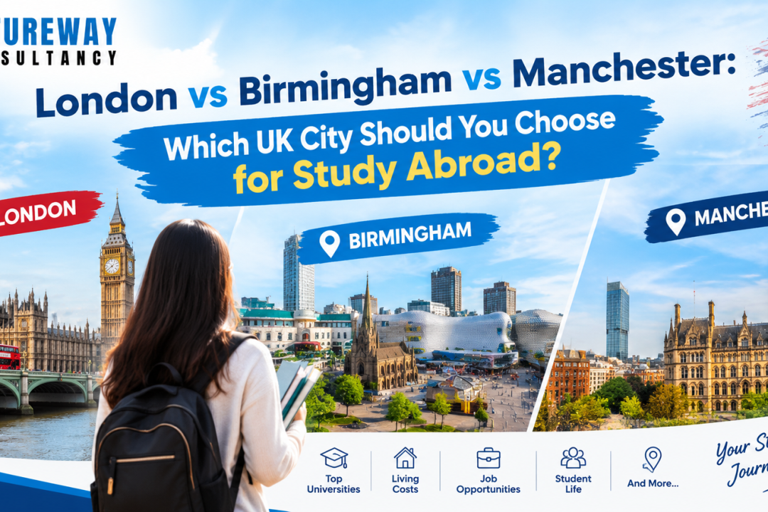 London vs Birmingham vs Manchester: Which UK City Should You Choose for Study Abroad?